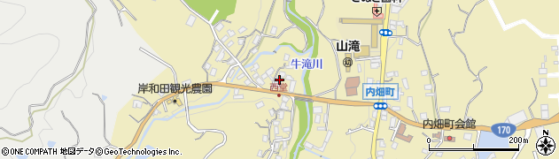 大阪府岸和田市内畑町1292周辺の地図