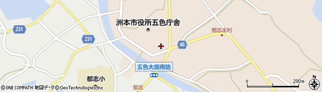 淡路信用金庫都志支店周辺の地図