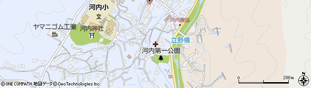 広島県広島市佐伯区五日市町大字上河内1612周辺の地図
