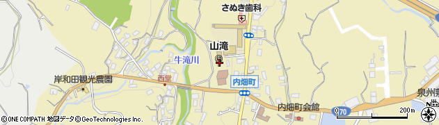 大阪府岸和田市内畑町1032周辺の地図
