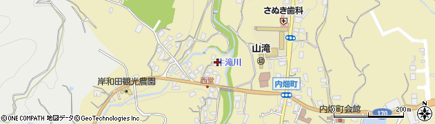 大阪府岸和田市内畑町1297周辺の地図