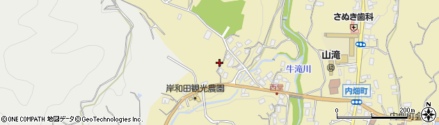 大阪府岸和田市内畑町3415周辺の地図