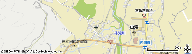 大阪府岸和田市内畑町3428周辺の地図