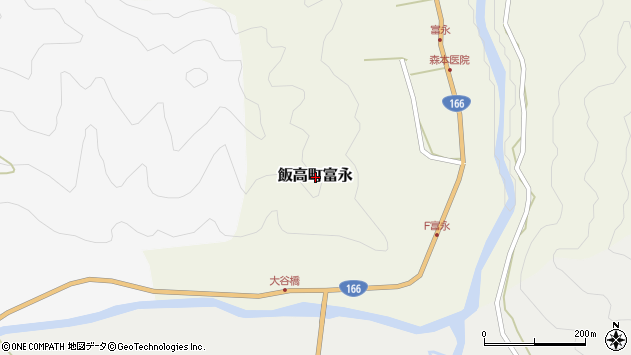 〒515-1612 三重県松阪市飯高町富永の地図
