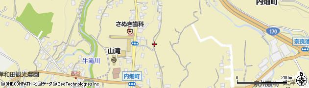 大阪府岸和田市内畑町848周辺の地図