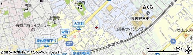 和泉産業株式会社周辺の地図