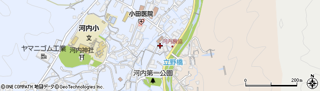 広島県広島市佐伯区五日市町大字上河内1599周辺の地図