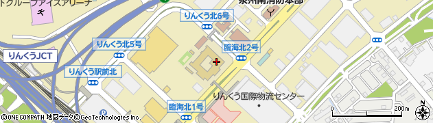 大阪公立大学　りんくうキャンパス周辺の地図