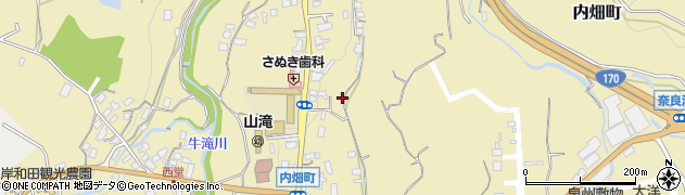 大阪府岸和田市内畑町845周辺の地図