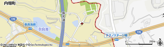 大阪府岸和田市内畑町1819周辺の地図