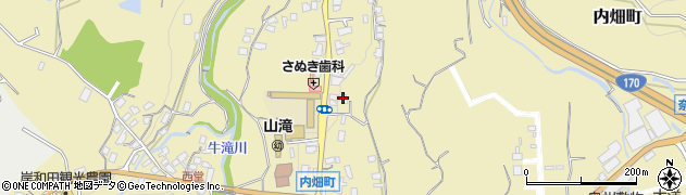 大阪府岸和田市内畑町843周辺の地図