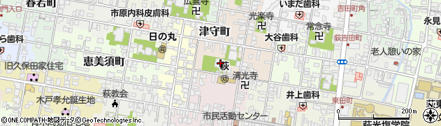 報恩寺周辺の地図