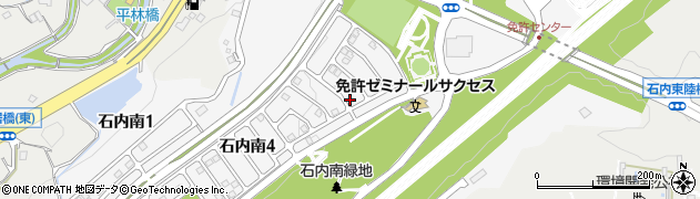 広島県広島市佐伯区石内南周辺の地図