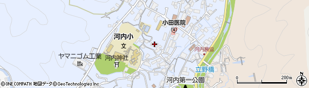 広島県広島市佐伯区五日市町大字上河内60周辺の地図