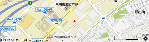 関西空港交通株式会社　リムジンバスセンター周辺の地図