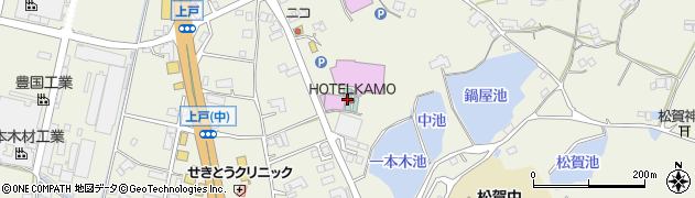 ホテルカモ周辺の地図