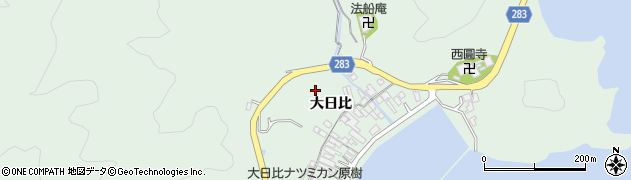 静ケ浦観光センター周辺の地図