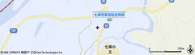 大紀町七保支所周辺の地図