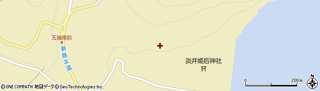 東京都新島村若郷（坂ノ木山）周辺の地図
