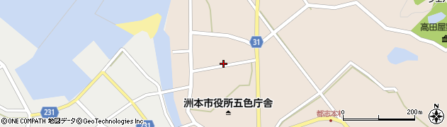 マイマート五色　都志店周辺の地図