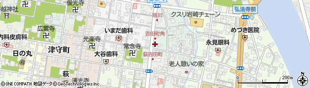 株式会社佛光堂萩支店周辺の地図