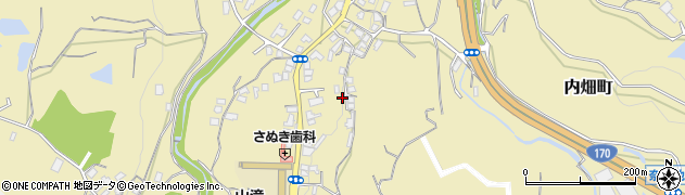 大阪府岸和田市内畑町817周辺の地図