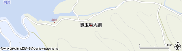 長崎県対馬市豊玉町大綱周辺の地図