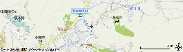 山口県萩市椿東中の倉2271周辺の地図