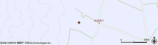 山口県山口市阿東徳佐中下宇津根周辺の地図