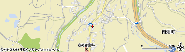 大阪府岸和田市内畑町823周辺の地図