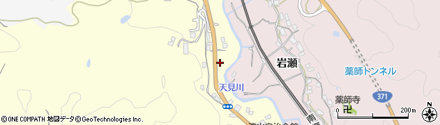 大阪府河内長野市清水周辺の地図