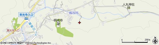 山口県萩市椿東中の倉1717周辺の地図
