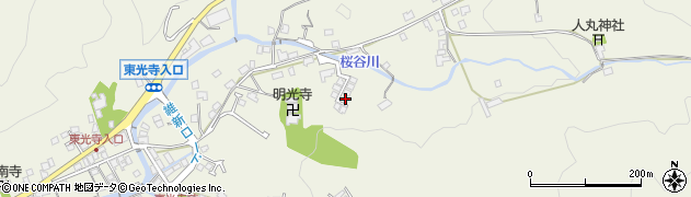 山口県萩市椿東中の倉1724周辺の地図