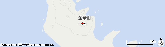 金華山周辺の地図