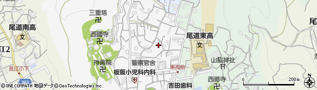 広島県尾道市西久保町周辺の地図