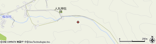 桜谷川周辺の地図