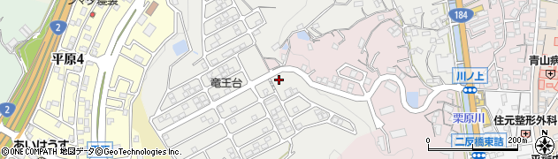 竜王台第2街区公園周辺の地図