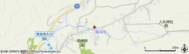山口県萩市椿東中の倉1730周辺の地図