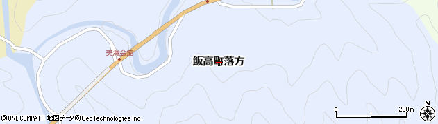 三重県松阪市飯高町落方周辺の地図