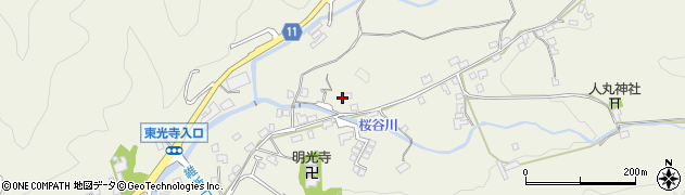 山口県萩市椿東中の倉1731周辺の地図