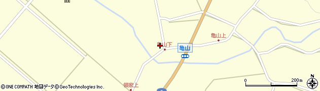 山口県山口市阿東徳佐上新田亀山1572周辺の地図