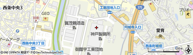 神鋼コベルコ建機株式会社　中国支店周辺の地図
