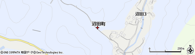 広島県三原市沼田町周辺の地図