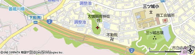 大槙公園周辺の地図