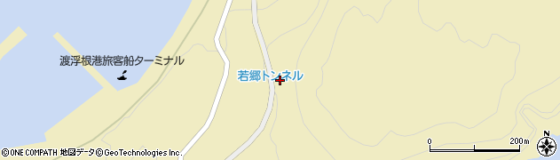 東京都新島村若郷（山神北東）周辺の地図