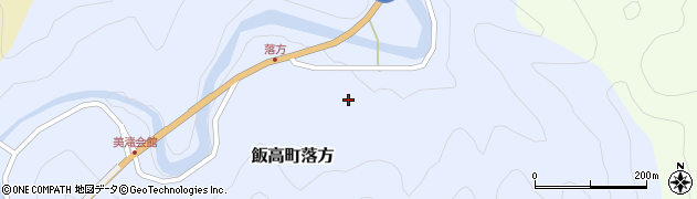 三重県松阪市飯高町落方122周辺の地図