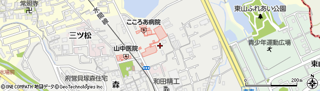 大阪府貝塚市森484周辺の地図