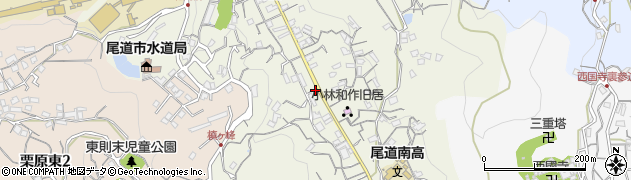 広島県尾道市長江周辺の地図