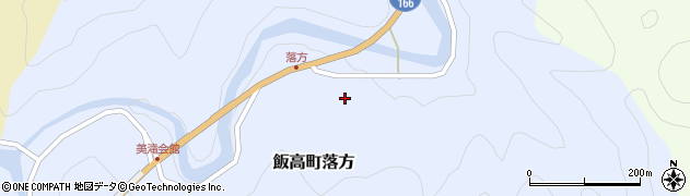 三重県松阪市飯高町落方129周辺の地図