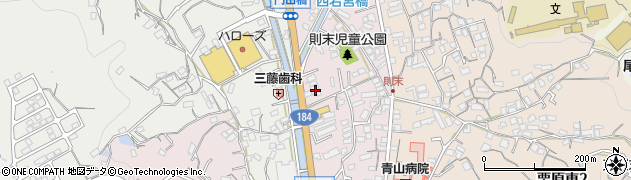 有限会社昌山商店周辺の地図